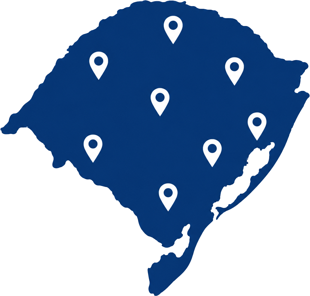 Mapa do Rio Grande do Sul